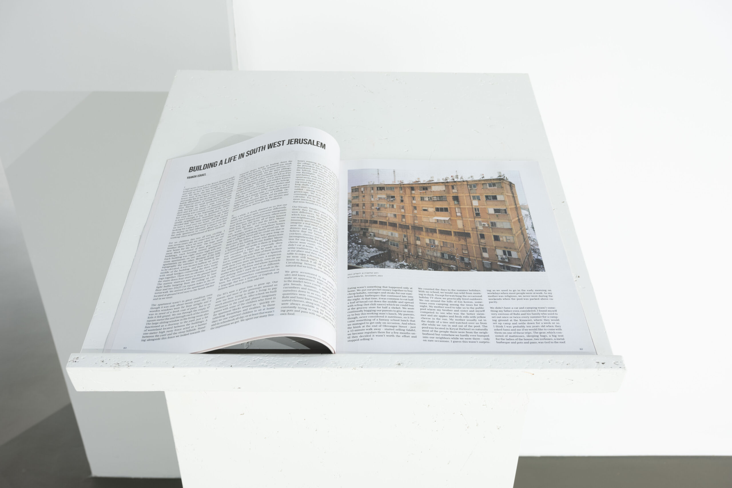 Yaakov Israel israele case abitare housing gerusalemme libri fotografia arte mostre esposizione treviso books biblioteca lab27